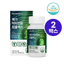 비타민B 컴플렉스 비타민비 군 비오틴 엽산 나이아신 함유, 90정 x 2개