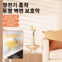 정전기 흡착 보호막 벽면 보호필름 무점착 오염방지 보호필름, 정전기 흡착 보호막 *3, 0.6*3m