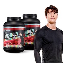 칼로바이 퍼펙트파워쉐이크 대용량 단백질보충제 프로틴 BCAA 딸기맛 2000g 2개