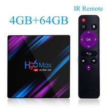 tv안테나 tv수신기 위성안테나 H96 맥스 안드로이드 11 스마트 TV 박스 4G 64GB 32G 4K 구글 음성 제어 지원 와이파이 BT 미디어 플레이어 H96MAX RK3, Au 플러그_4기가바이트 64기가바이트