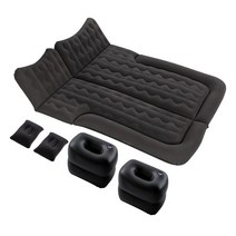 카니발차박매트 올뉴 4세대 레이 쏘렌토 산타페 스타렉스 평탄화 에어 매트 wey tank 300 car inflatable bed air 매트리스 suv trunk 특수 pad, 2-SUV 트렁크 + 뒷좌석 유니버셜 스플릿 더블 피