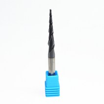 10PCS-R0.75 D6 30.575LHRC55 CNC 솔리드 카바이드 TiALN 코팅 테이퍼 볼 노즈 엔드 밀 구형 콘 비트 목재, 한개옵션0