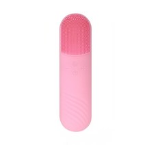 비욘드터치 온열 갈바닉 진동클렌저 실리콘 세안 브러쉬 얼굴 마사지기, 베이비핑크