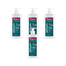 더모필 인디언 스트롱 리페어 핸드크림 200ml Dermophil Indien Creme Mains Bio Reparation, 4팩