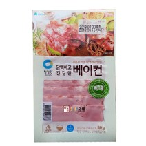 청정원/베이컨(냉장) 80g