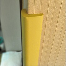 (주)아트사인 코너 문틀 모서리보호대 옐로우 50cm 책상모서리보호 모서리보호쿠션 아기안전가드