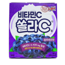 쏠라씨 비타민C 블루베리, 20정, 10개, 20정