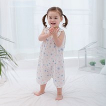 배꼽키즈 거즈 수면조끼 / 여름용/ 땀흡수우수/