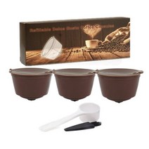 커피 캡슐 머신 가정용 미니 Recafimil for dolce gusto 커피 캡슐 resuable pod nescafe expresso 커피 필터 with tamper, 그림으로
