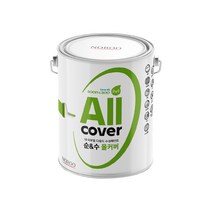 노루페인트 순앤수 올커버 내&외부 다용도 페인트 4L, 반광:화이트