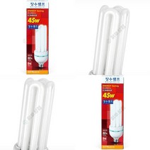 장수 고와트 45W-L 전구조명 전구와트 촛불조명 주백색전구 할로겐전구교체 침대무드등 책상전등 화장실간접조명