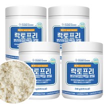 락토프리 유당제거 분리유청단백질 WPI 분말 가루 식약처 HACCP 할랄 인증, 240g, 4통
