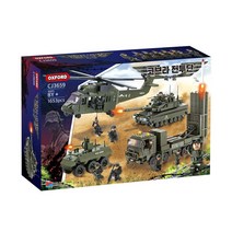 뉴 코브라전투단 육군 cj3659 키즈블럭 어린이블록 8세~ 1653Pcs, 단품