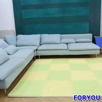 ForU274 놀이방 퍼즐매트 어린이퍼즐매트 4개 층간소음방지매트 유아용품 유아매트, 그레이*본상품