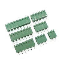 KF2EDGK 5.08 2EDG PCB 2핀 ~ 12 직선 곡선 니들 커넥터 플러그인 터미널 블록 피닉스 컨택트 Degson 10개, 01 Straight needle_07 8P