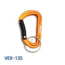 나카바야시 카라비너 VEX-135 후크고리 카라비나 캠핑용 고리 잠금
