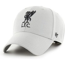 47 FC 리버풀 그레이 EPL 볼캡 모자 축구 엠블럼 로고