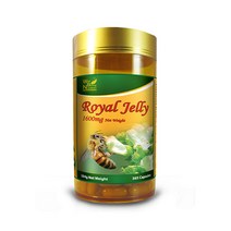 웰빙뉴트리션 로얄제리 1600mg 365캡슐 10HDA 6% 하이드록시데센산 로얄젤리, 1개, 365개입, 365정