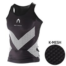 냉감 마라톤 민소매 이너웨어 룸버스 쿨티 편안한 라이더