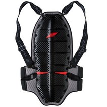 ZANDONA SHARK EVC BLACK 잔도나 등 허리 보호대, 블랙X6(158-167)78-85