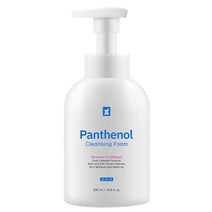 판테놀 클렌징폼 500ml 미산성 약산성 pH 진정 버블폼, 1개