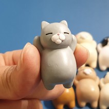 랜스몰 냉장고 자석 인테리어 마그네틱 고양이, 소라색(1P)