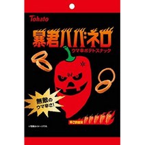 일본 Tohato 히가시 비둘기 폭군 하바네로 매운 포테이토 감자칩 스낵 56g 12봉