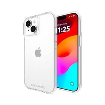 Case-Mate 케이스메이트 터프 아이폰15 케이스 - 클리어 12FT 낙하보호 무선충전 호환 아이폰15용 슬림 폰케이스 6.1 황변방지 스크래치방지 기술이 적용된 충격흡수 커버