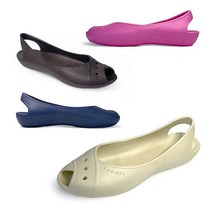 에스큐에스샵 나인어클락 투오픈 샌들 비오는날 여름 여성 플랫 젤리슈즈