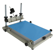 수동 실크 스크린 프린팅 기계 인쇄기 고정기 밀대, 45CMx60CM, 대형