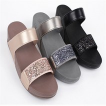 오노마 오노마 ONM 여성 반짝이 통굽 슬리퍼 샌들 데일리코디 신발 (8807369)