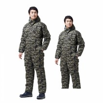 [경신코리아] 684 겨울 작업복 얼룩이 일체형 스즈끼 방한복 (7385427)