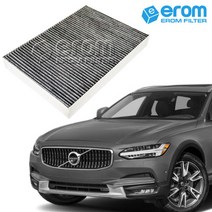 이롬필터 CUK34003 프리미엄 활성탄 볼보 에어컨필터 VOLVO, 1개, V90 크로스컨트리 2.0 T5 (16년~)