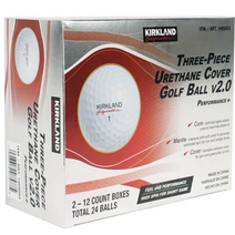 커클랜드 시그니춰 ３피스 골프공 24 개, 24개
