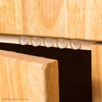 소음방지 범폰100개 진동 충격흡수 밀림방지 접착식 패드, 화이트