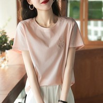 무드무드 베어 찰랑 실켓 반팔 티