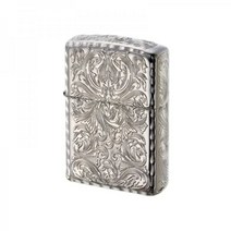 Zippo Armor Case 아라베스크 플래티넘 도금 탱크 5면 에칭 일본 킹2