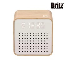 브리츠 Britz BZ-REC200 알람시계 블루투스 스피커 (우든), 1