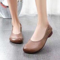 천연소가죽 여성 솔리드 페니로퍼 여성 패션 플랫 슈즈 구두 슬립온 편안한 로퍼 플랫