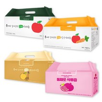 홀인주스 1+1 국내산 사과즙 도라지배즙 착즙배즙 50포, 상세설명 참조, 01.통째로 사과즙(일반) 30포+30포