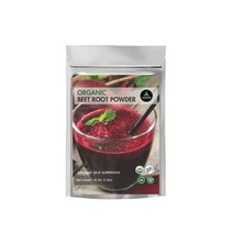 오가닉 비트 뿌리 가루 1lb 일산화질소 부스터 스태미너 강화 에너지 포장은 달라질 수 있음, 453g(1팩)