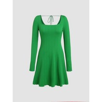 트위드원피스 오피스룩 미니 원피스 자켓 솔리드 롱 슬리브 쇼트 드레스 157845