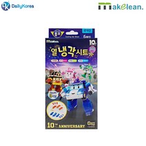 폴리 열 냉각 시트 6매입 1개 저자극 열패치 쿨패치 D, 1, 본상품선택