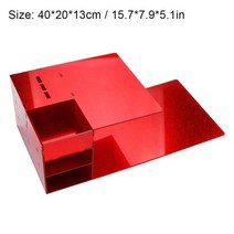 미용실 샴푸대 목받침 배게 목대 목받이 목쿠션 속눈썹 연장 베개 메모리 폼 목 아크릴 선반 오거나이저 스탠드 접목 살롱 메이크업 도구, [13] Red Shelf