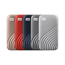 WD NEW MY PASSPORT 500GB 외장SSD 실버, 1개, 0TB