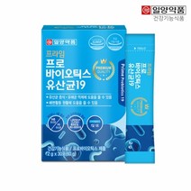 일양약품 프라임 프로바이오틱스 유산균19 30p, 60g, 3개