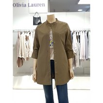 올리비아로렌 소매스트링 밴드넥 홑겹 점퍼 VOB CLWM 3151