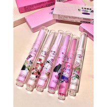 flortte 플로레트 립스틱 촉촉한 글로시 밤 글로우립스틱 글로우틴트 한정판 6컬러, 06, 1개