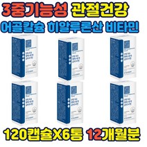 3중기능성 관절영양 어골칼슘 히알루론산 뼈건강