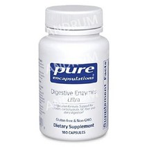 퓨어인캡슐레이션 다이제스티브 엔자임 울트라 식물성 효소 90캡슐/180캡슐 Digestive Enzymes Ultra, 180캡슐